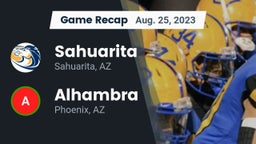 Recap: Sahuarita  vs. Alhambra  2023
