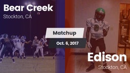 Matchup: Bear Creek vs. Edison  2017
