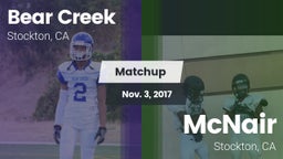 Matchup: Bear Creek vs. McNair  2017