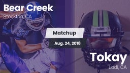 Matchup: Bear Creek vs. Tokay  2018