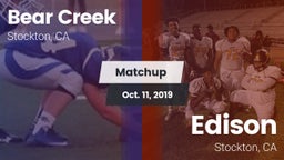 Matchup: Bear Creek vs. Edison  2019