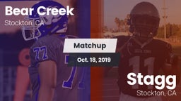 Matchup: Bear Creek vs. Stagg  2019