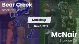 Matchup: Bear Creek vs. McNair  2019