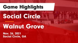 Social Circle  vs Walnut Grove Game Highlights - Nov. 26, 2021