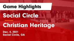 Social Circle  vs Christian Heritage  Game Highlights - Dec. 4, 2021