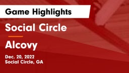 Social Circle  vs Alcovy Game Highlights - Dec. 20, 2022