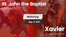 Matchup: St. John the Baptist vs. Xavier  2017