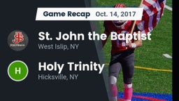 Recap: St. John the Baptist  vs. Holy Trinity  2017