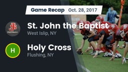 Recap: St. John the Baptist  vs. Holy Cross  2017