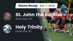 Recap: St. John the Baptist  vs. Holy Trinity  2018