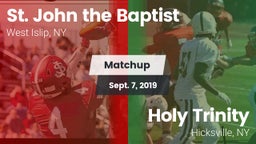Matchup: St. John the Baptist vs. Holy Trinity  2019