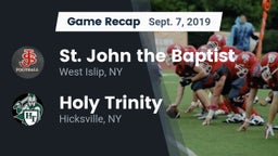 Recap: St. John the Baptist  vs. Holy Trinity  2019