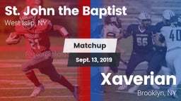 Matchup: St. John the Baptist vs. Xaverian  2019