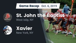 Recap: St. John the Baptist  vs. Xavier  2019