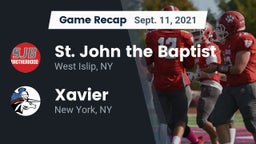 Recap: St. John the Baptist  vs. Xavier  2021