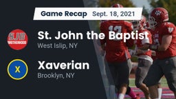 Recap: St. John the Baptist  vs. Xaverian  2021