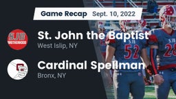 Recap: St. John the Baptist  vs. Cardinal Spellman  2022
