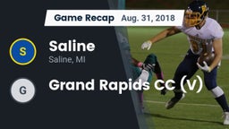 Recap: Saline  vs. Grand Rapids CC (V) 2018