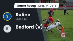 Recap: Saline  vs. Bedford (V) 2018