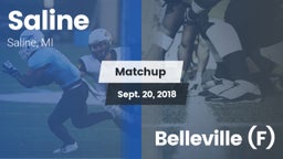 Matchup: Saline vs. Belleville (F) 2018