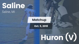 Matchup: Saline vs. Huron (V) 2018