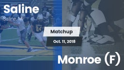 Matchup: Saline vs. Monroe (F) 2018