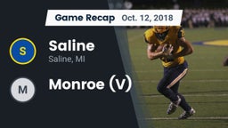 Recap: Saline  vs. Monroe (V) 2018