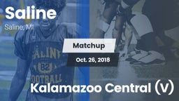 Matchup: Saline vs. Kalamazoo Central (V) 2018