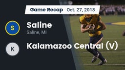 Recap: Saline  vs. Kalamazoo Central (V) 2018