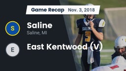 Recap: Saline  vs. East Kentwood (V) 2018