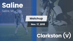 Matchup: Saline vs. Clarkston (V) 2018