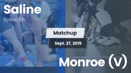 Matchup: Saline vs. Monroe (V) 2019