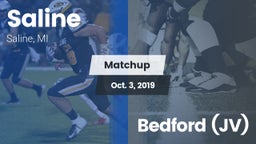 Matchup: Saline vs. Bedford (JV) 2019