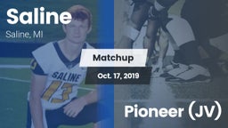 Matchup: Saline vs. Pioneer (JV) 2019