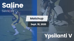 Matchup: Saline vs. Ypsilanti V 2020