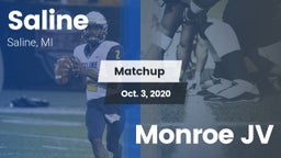 Matchup: Saline vs. Monroe JV 2020