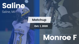 Matchup: Saline vs. Monroe F 2020