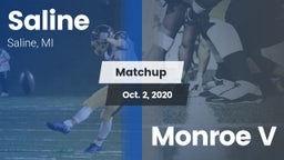 Matchup: Saline vs. Monroe V 2020