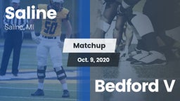 Matchup: Saline vs. Bedford V 2020