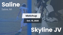 Matchup: Saline vs. Skyline JV 2020