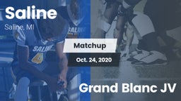Matchup: Saline vs. Grand Blanc JV 2020