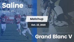 Matchup: Saline vs. Grand Blanc V 2020