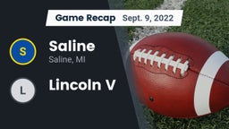 Recap: Saline  vs. Lincoln V 2022