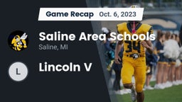 Recap: Saline Area Schools vs. Lincoln V 2023