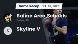 Recap: Saline Area Schools vs. Skyline V 2023