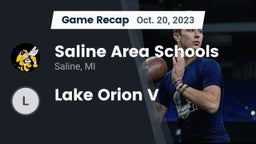 Recap: Saline Area Schools vs. Lake Orion V 2023