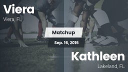 Matchup: Viera vs. Kathleen  2016