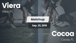 Matchup: Viera vs. Cocoa  2016