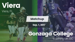 Matchup: Viera vs. Gonzaga College  2017