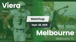 Matchup: Viera vs. Melbourne  2018